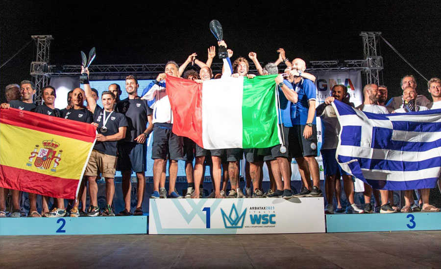 Non solo De Mola nell’individuale, ma anche il titolo di Campioni del Mondo a squadre di Pesca in Apnea va all’Italia