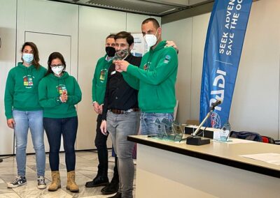 Agata Lo Giudice - Premiazione PADI per lo Staff di Jonio Pro Dive Catania - 2022