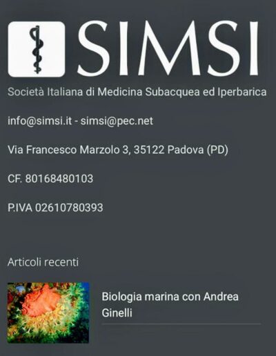 Andrea Ginelli - SIMSI Biologia Marina con Andrea Ginelli ed Umberto Natoli - 2022